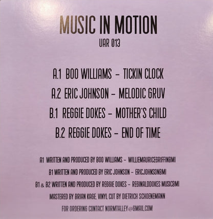 Boo Williams, Eric Johnson, Reggie Dokes - Music In Motion