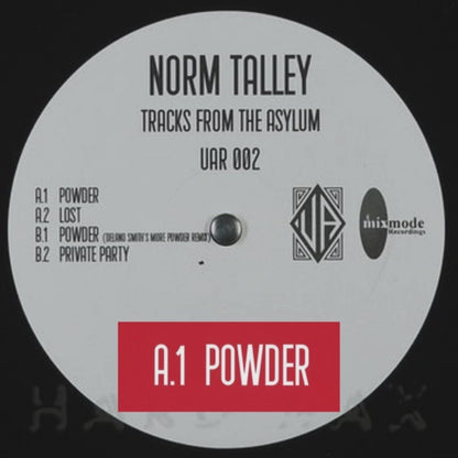 Norm Talley - Tracks From The Asylum Vol. 1