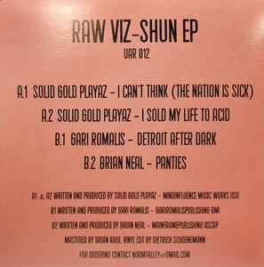 Solid Gold Playaz, Gari Romalis, Brian Neal - Raw Viz-Shun EP